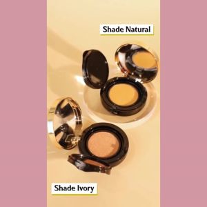 Perfect Cushion Natural Sr12 / Bedak Original / Premium / Oil Control / Bedak Terlar1s / Bedak Sultan / Pengh1lang Bekas Jerawat / bpom / saudagarsr12