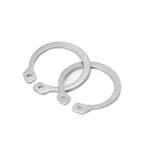M6 M8 M9 M10 M12 M13-M40 304 Stainless Steel C Type External Circlip for Bearing Shaft Retaining Clip Snap Ring Washer GB894.1
