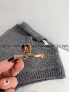 Retro Metal Acetate Alloy Hair Clips Geometric Small Size Top Clip French Half Updo Hair Clips Fashionable Hair Accessories