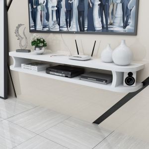 Simple and Light Luxury Wall-Mounted TV Cabinet Modern Small Apartment Mini Wall-Mounted Bedroom Network Set-Top Box Can Be Customized