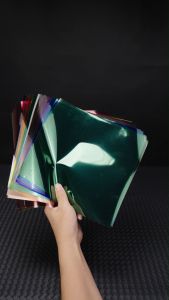 Selens 20Pcs สีเจลตัวกรองสีใสไฟแก้ไขแผ่นฟิล์มชุดสําหรับ Photo ไฟสตูดิโอการถ่ายภาพวิดีโอ Strobe 20สีสารพัน (25X25ซม.)