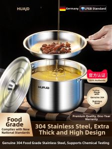 HUAJIDA | Thùng Chứa Dầu Có Nắp Inox 304