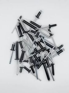 1set Rivet Rivet Aluminium Paku Keling Aluminium Paku Keling Almunium Blind Rivet Paku Keling Buta Aluminium Hitam