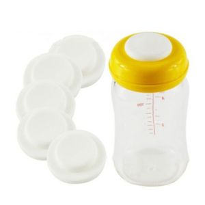 Baby Feeding Bottle Breast Milk Freshing Sealing Disc Lid Wide Caliber Storage Silicone Disk 1PC