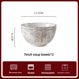 SHUNYAN | Wedding Gift for New Couples and Housewarming Dinnerware Set