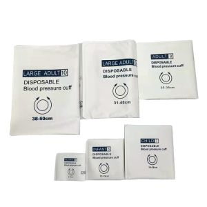 Double Tube Cuff for Blood Pressure Monitor Precision Disposable Cuff for Upper Arm Digital Sphygmomanometer for Automatic Blood Pressure Monitor and Digital Machine(CM-D-05)