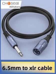 Choseal | Audio Cable Connector 6.5 to XLR Female 6.35 TRS to Microphone