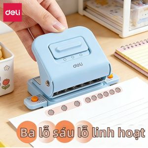 deli | Multi-hole Puncher For Paper and Notebooks
