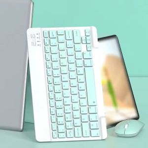 Bluetooth 5.0 Keyboard Wireless Mini Keyboard 300mAh Rechargeable Keyboard Gaming Keyboard for Laptop Tablet Android iOS Windows
