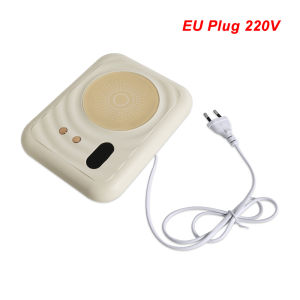 Electric Cup Warmer Cup Heater 2 in 1 Coffee Tea Mug Warmer Portable Coaster Cup Warmer For Home Office Desktop Cup Mug Warmer