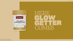 Swisse Beauty Collagen + Hyaluronic Acid Booster 80 Film Coated Tablets (EXP:03 2027)