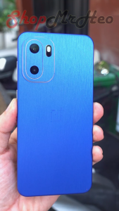 Dán Skin Full Mặt Sau Lưng & Viền OnePlus ACE 6 | One+ ACE 6T - ACE6 (Nhám Carbon Da Kim Tuyến)