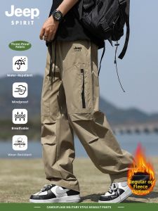 JEEP SPIRIT | Spring/Summer Loose Straight Work Cargo Pants