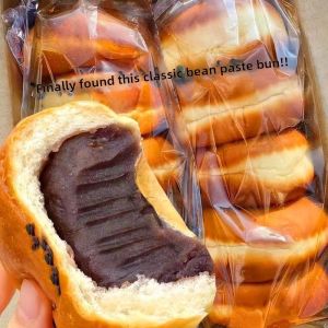 Traditional Style Breakfast Bread Heart Shaped Red Bean Paste Cheeseburger Whole Box Healthy Snack for Students Pastries