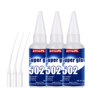 LOOLIFL | Loolifl 502 Ceramic Plastic Glass Metal Model All Purpose Superglue for Crafts and RepairsClear Instant Cyanoacrylate Adhesive