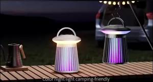 Electric Mosquito Killer Lamp UV Blue Light Mosquito and Fly Trap Outdoor Camping Lamp Mosquito Killer Lamp