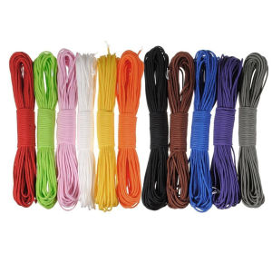 100FT 30.5 Meter 550LB Camping Paracord Lanyard Rope 7 Strand Climbing Survival Tools Rope Outdoor Nylon Rope Hiking Equipment