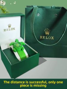 Toy Watch Green Water Turtle Gift for Boys Boyfriend Birthday Gift Valentines Day Sand Carving Funny Spoof Monster