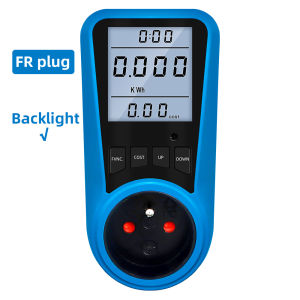 Đồng Hồ Đo Điện Kỹ Thuật Số Wattmeter EU/US Outlet Máy Phân Tích Năng Lượng Máy Đo Điện Áp Đo Dòng Điện Tiêu Thụ Điện Kwh Ổ Cắm
