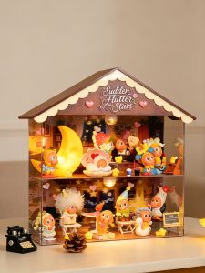 light your bricks | Mô Hình Hành Động Blind Box Kệ Trưng Bày Có Đèn