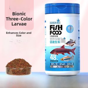 MONLEYTA | High Protein German Native Fish Feed For Fighter Fish Long Fin Shrimp Tiger Black Tail Large Hook Sink And Float Fish Food