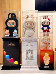 TAOXIAOHE | Labubu Angel Roman Column Base Anniversary Edition Zimomo Display Box