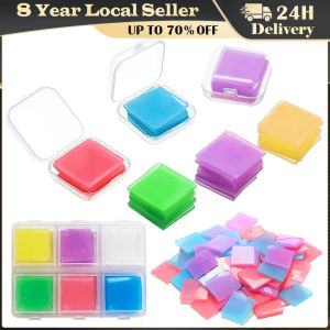 6-30PCS Diamond Painting Accessory Diamond Embroidery Glue Cross Stitch 2*2CM Dotting Glue Daimond Painting Wax Mud Painting Glue Clay Diamond Painting Glue Diamond Embroidery Point Drill Set Tool 2X2CM Dotting Glue Wax Mud Diamond Painting Accessories