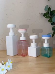300ml flower shape foam pump bottle