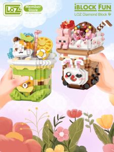 Loz | Cute Challenging Adult Micro Particle Building Blocks Tea Themes