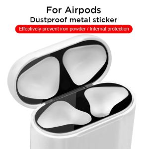 Dustproof Sticker Guard for Apple AirPods 4 Earphone Case Ultra Thin Metal Protective Sticker for AirPods Pro 2  Airpods 3 2 1 Accessories