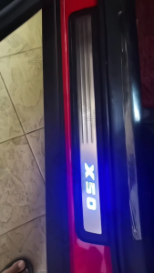 Proton X50 X-50 (2020-2025) V2 Side Step LED Side Steel Plate Door Sill Plate Scuff Plate Interior Decoration Car Accessory RC 2020 2021 2022 2023 2024 2025