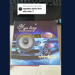 PROMO Yiye Lang Speaker Pintu Mobil 6 Inch Audio Coaxial Car Audio 600W 1 PCS YH 600