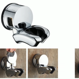 Suction Cup Shower Holder Bracket/Adjustable Shower Holder No Punching/Bathroom Shower Stand Support