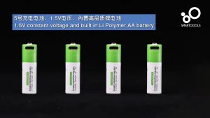 Smartoools 1.5V Double A Lithium ion Type C AA AAA Battery Rechargeable Triple A li ion Batteries