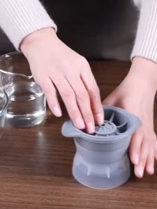 GO935 Cetakan Es Batu Bulat Bola Besar Bahan Silikon Ice Ball Maker