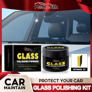 Car Glass Polishing Compound Windshield Scratch Remover Headlight Restoration Kit Abrasive Powder Glass Cleaner Water Spots 30g