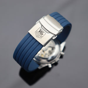 Substitute Tag Heuer Silicone Watch Strap Fit F1 Racing Car/Competitive Diving 300 Monaco Calila Watch Bracelet 22mm