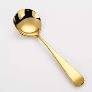 SENDOK BULAT KOREA 304 SENDOK SUP SENDOK MAKAN STAINLESS / SOUP SPOON / SENDOK SOP