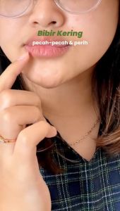 Skin Dewi - Moisturizing Raspberry Lip Butter | Melembabkan/ Melembutkan/ Mengangkat sel kulit mati/ Bibir pecah kering