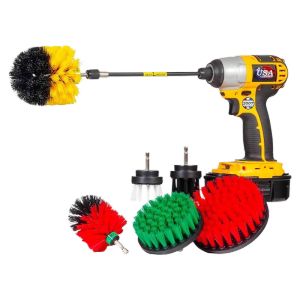 Multi-Functional Cleaning Brush Set for Kitchen Shower Room Carpet Tile Polishing Durability Floor Cleaning Tools Household
