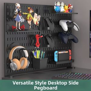 QINFEI | Desk Clip-on Adjustable Storage Rack For Gaming Room