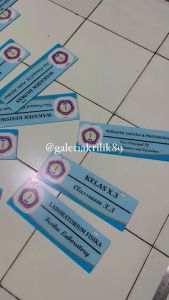 Papan Nama Ruang/Akrilik Papan Ruang Gantung