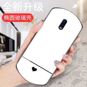Ultra-Thin Glass Phone Case for OPPO R17 pro Dream Version Full Lens Protection Anti-Fall Trendy Womens Style R15 X Net Red Case