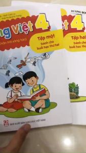 Sách - Combo 2 cuốn Tiếng Việt 4 – Tập 1+2 – Dành cho buổi học thứ hai (Bộ sách Chân trời sáng tạo)- GDMN