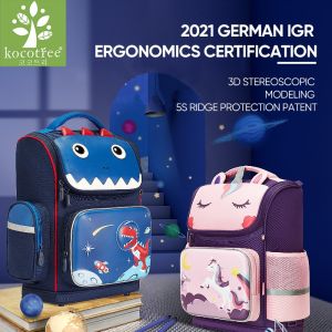 Kocotree Cute Eyes Childrens Schoolbags Student Ultra-Light Spine Protection Load-Reducing Backpacks