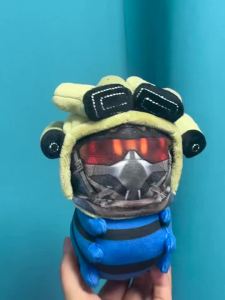 Funny Delta Force Game Plush Keychain Cute Worm Viktor Stuffed Doll Bag Charm Hot Game Meme Peripheral for Gamers Fans Gifts