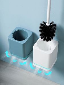No-Dead Corner Bathroom Wall-Mounted Long Handle Cleaning Brush