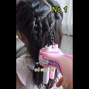 Đồ Chơi Máy Tết Xoắn Tóc Máy Thắt Tóc Tự Động Chạy Pin Kèm Phụ Kiện Làm Tóc Phụ Kiện Làm M