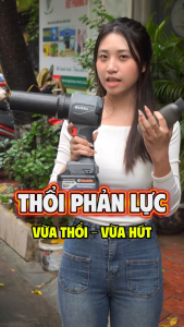 Máy Thổi Phản Lực Pin 2 Chiều WORKFIX WF-BS1000G 2 Chức Năng Thổi Và Hút Động Cơ Không Chổi Than