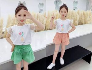 Setelan premium earth laughs in flower / setelan anak perempuan